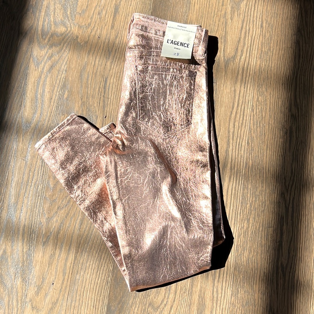 NWT - L’AGENCE Margo High Rise Skinny - Size 28